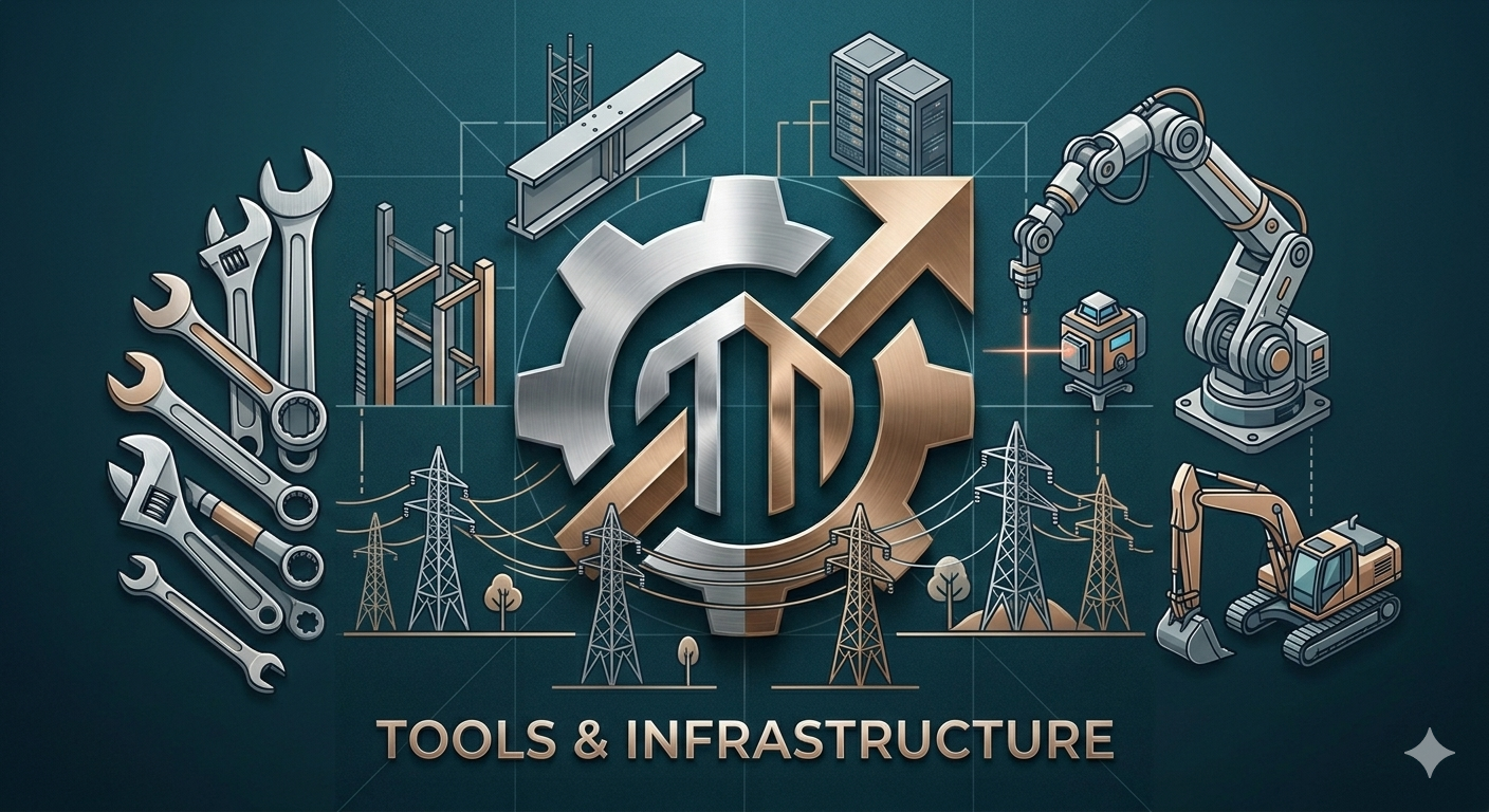 Tools and infrastructure authored artwork