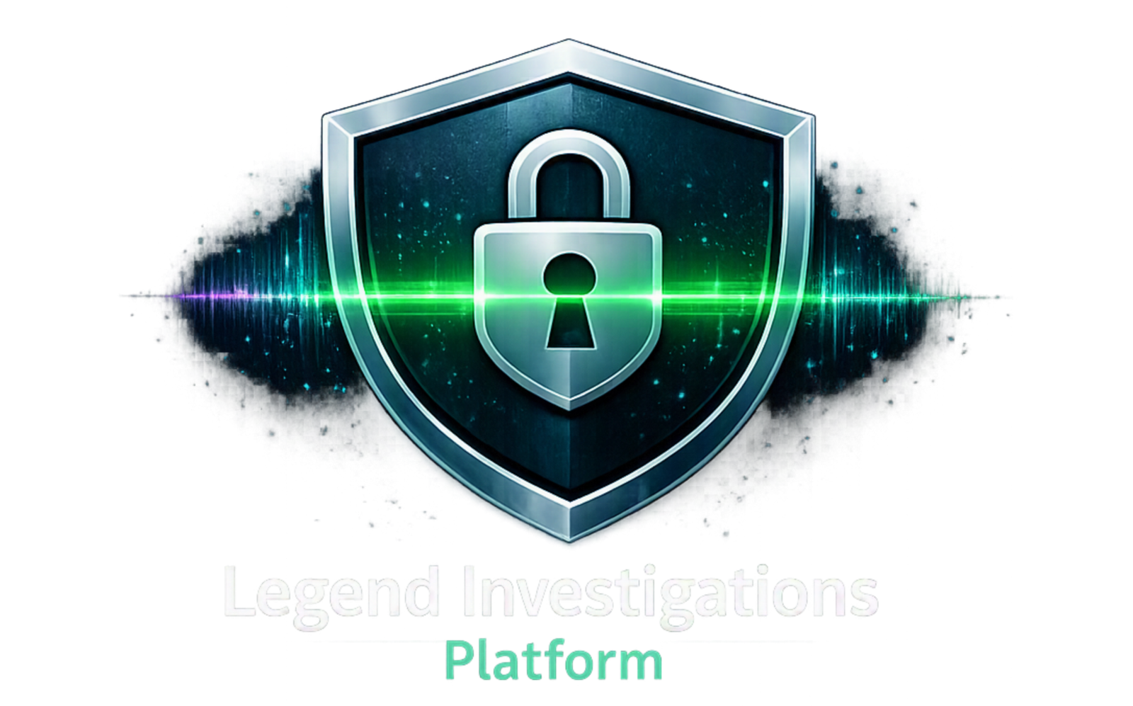 Secure investigation case management and evidence workflow authored project artwork.
